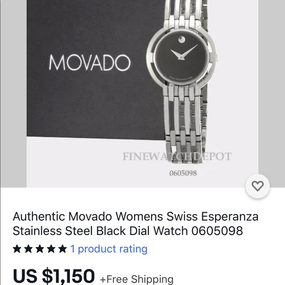 Movado Women’s Watch with Diamonds main image 6